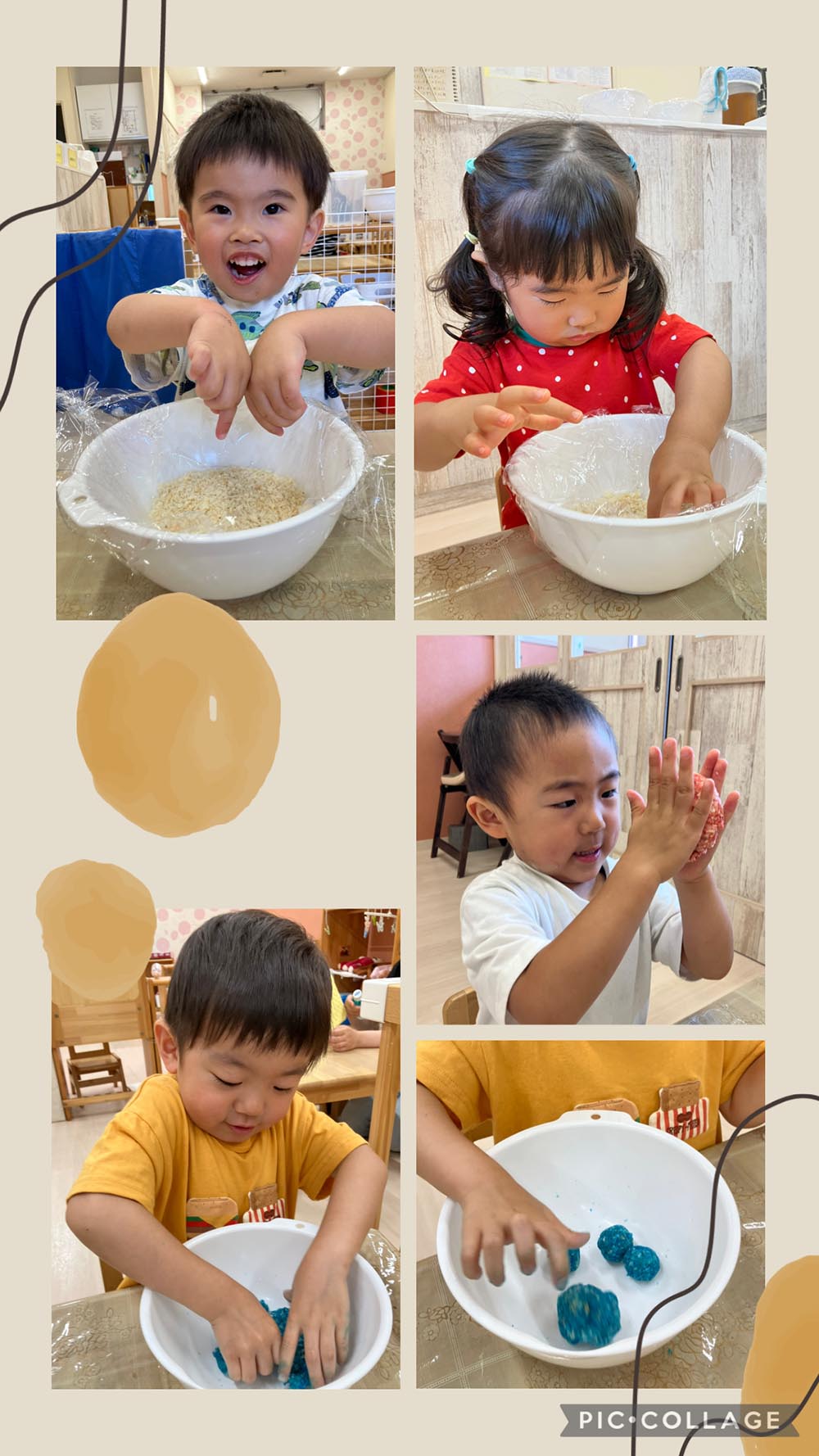 パン粉粘土